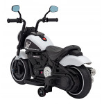 Elektrická motorka Chopper Faster - biela